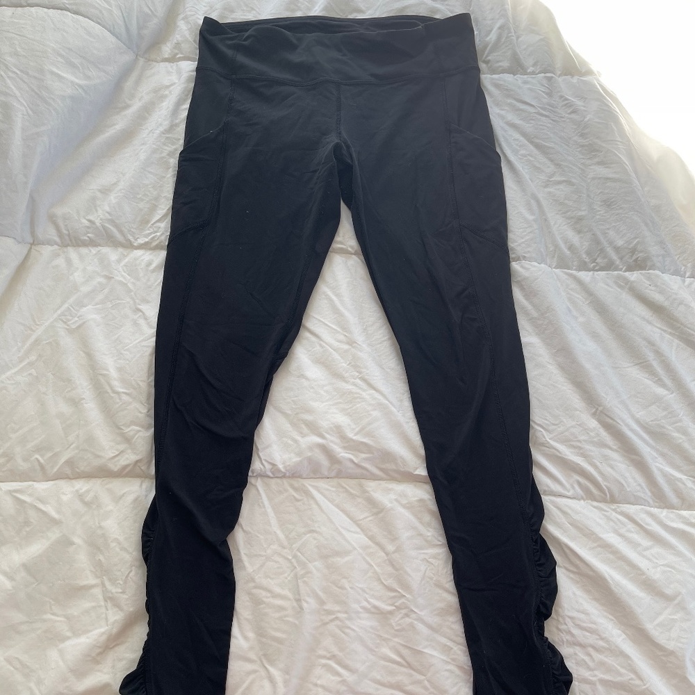 Lululemon Speed Tight Ruched Leggings